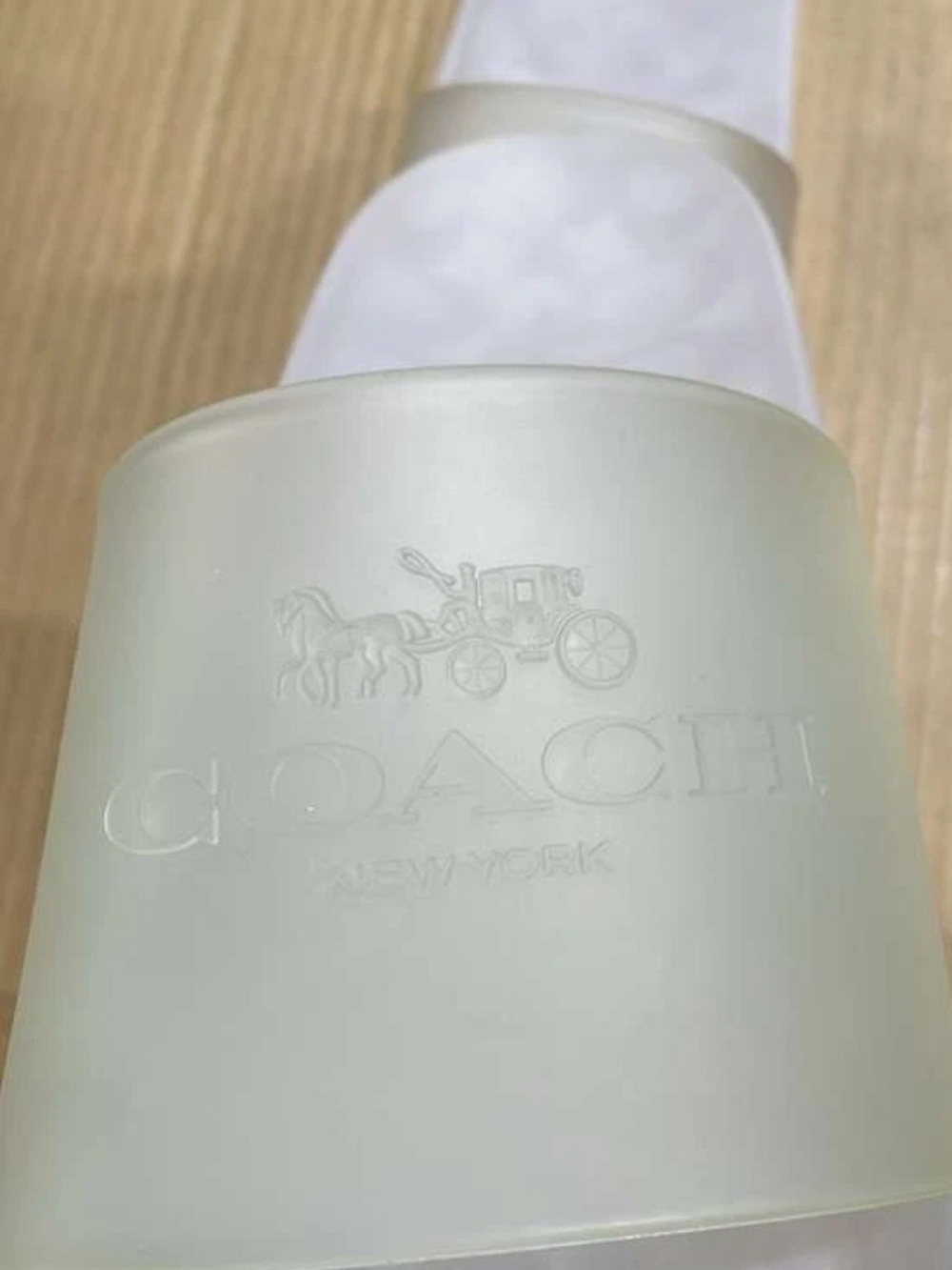 Coach Chalk Translucent Slide Sandals - Picture 3 of 4
